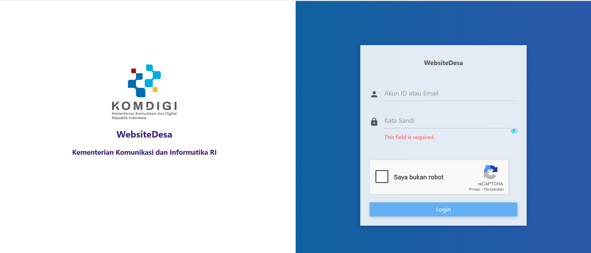 Tutorial Website Desa : Pengelolaan Konten
