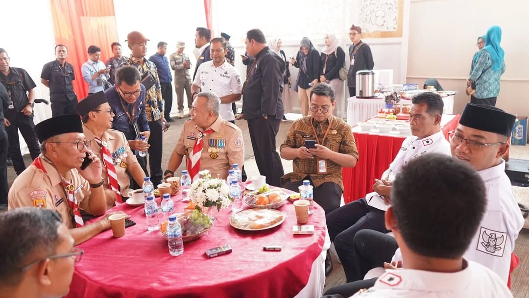 Kegiatan kunjungan kerja Bupati Bogor Rudy Susmanto dalam rangka menghadirkan pelayan Publik dalam rangkaian peringatan HUT Republik Indonesia Ke-80.