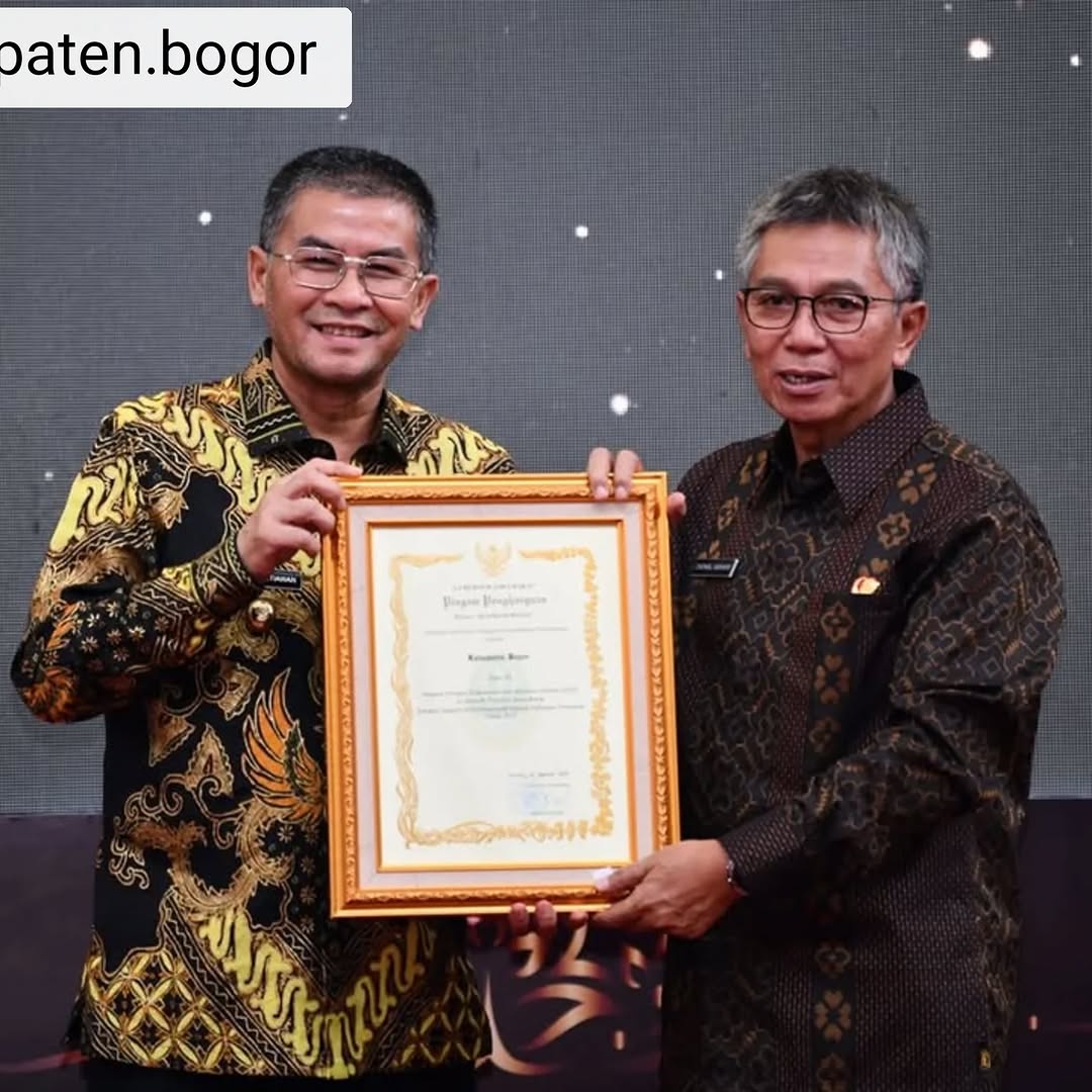 JDIH Kabupaten Bogor Raih Dua Penghargaan Bergengsi Sekaligus Di Tingkat Jawa Barat 2025