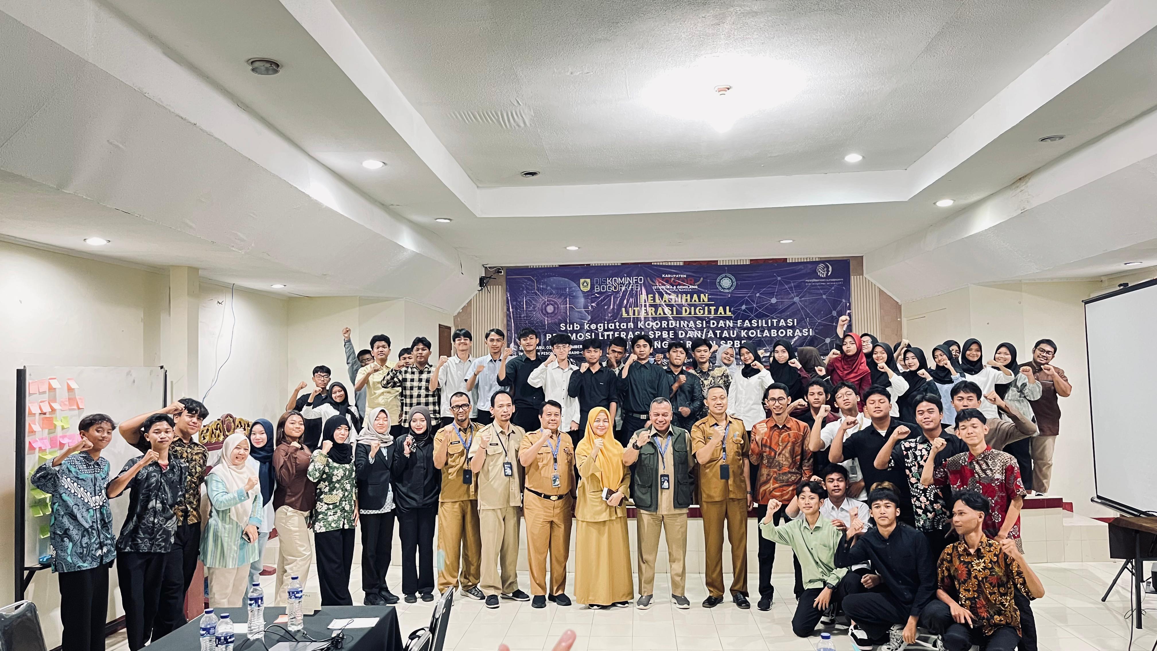 Tingkatkan Kompetensi Era Digital, Pemkab Bogor Selenggarakan Pelatihan Literasi Digital dan AI