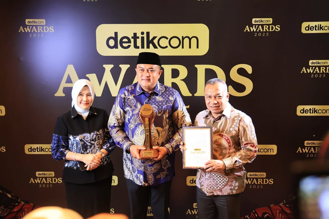 Kegiatan penganugerahan Detikcom Award 2025.