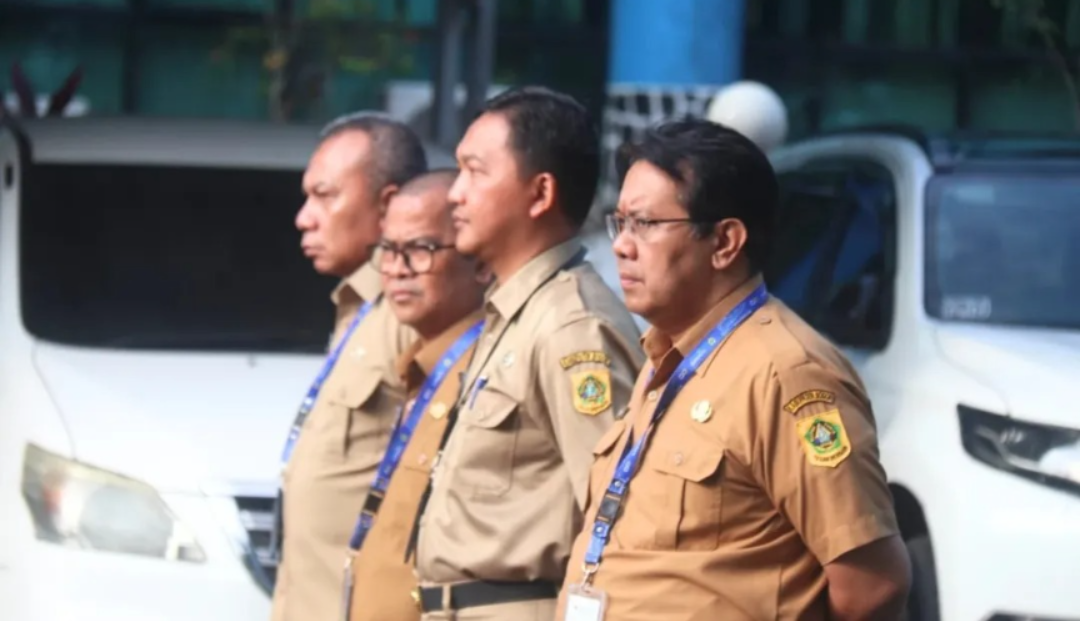 Diskominfo Kabupaten Bogor Melakukan Apel Pagi Sebagai Upaya Memperkuat Kinerja Dan Sinergi Pelayanan Informasi