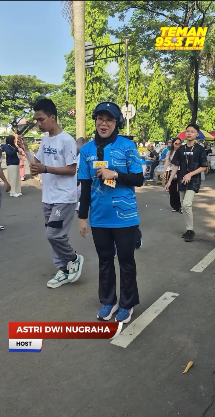 Keseruan CFD Tegar Beriman Bersama Teman FM Mengusung Tema Olahraga dan Gaya Hidup Sehat Ala Gen Z