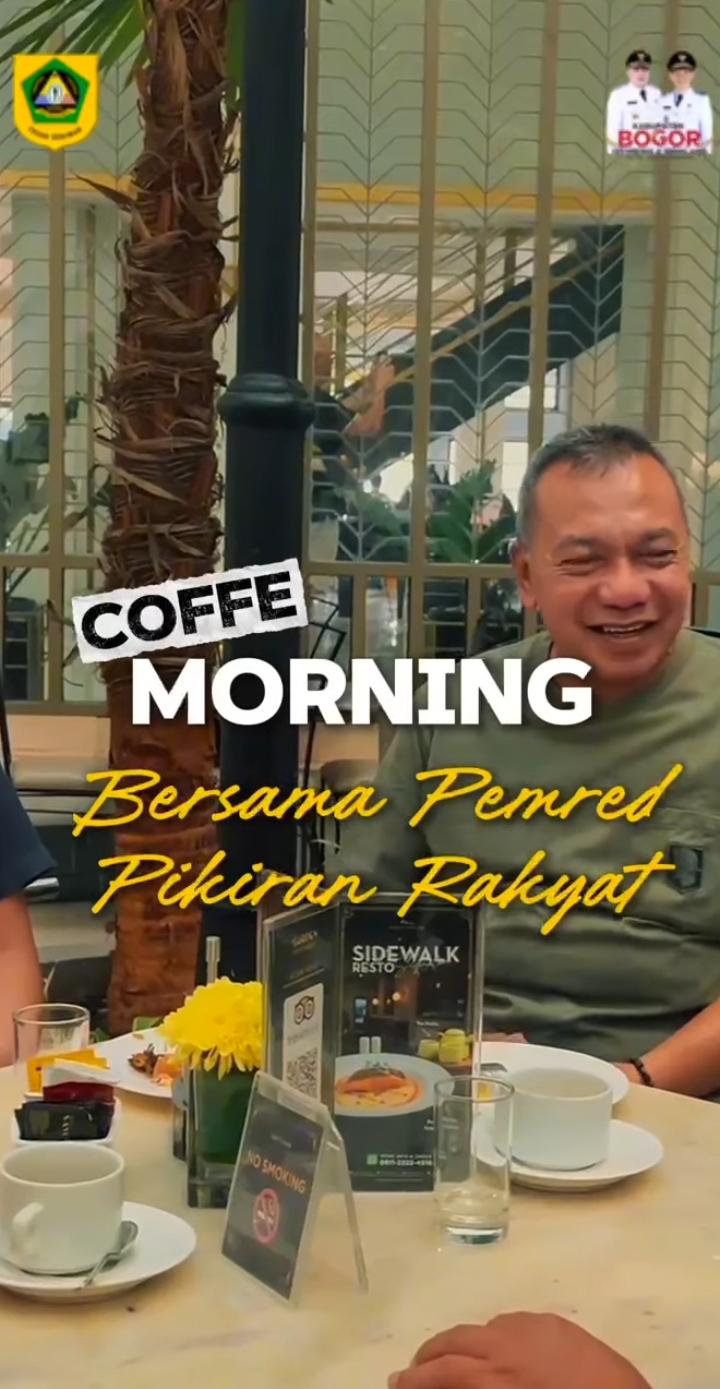 Suasana hangat terpancar saat Kepala Diskominfo Kabupaten Bogor, Bambang Widodo Tawekal, Menggelar Coffee Morning Bersama Pimpinan Redaksi Pikiran Rakyat Beserta Jajaran Diskominfo