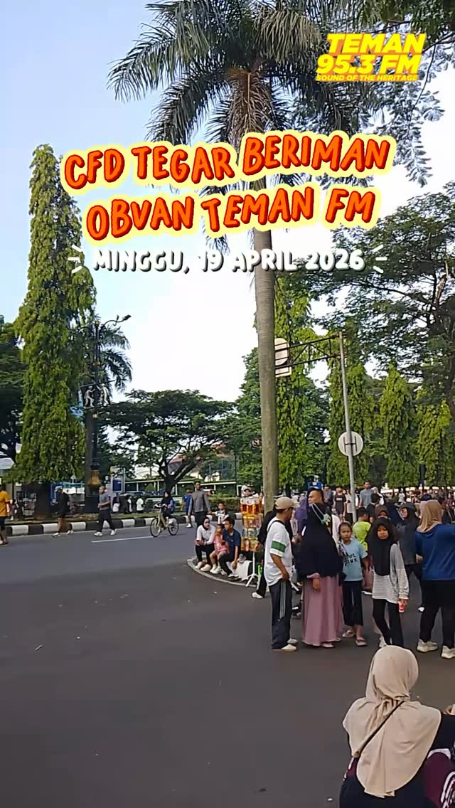 Diskominfo Hadir Di CFD Tegar Beriman, Minggu 19 April
