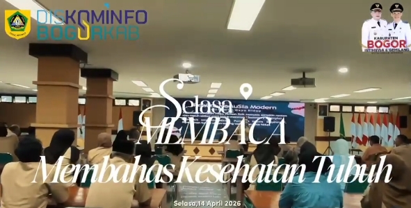 Diskominfo Kabupaten Bogor Menggelar Kegiatan Rutin SELASA MEMBACA Dengan Membahas Tema Membangun Kesadaran Akan Pentingnya Kesehatan Di Era Modern