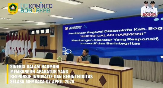 Selasa Membaca, 7 April 2026 – Sinergi dalam Harmoni: Membangun Aparatur yang Responsif, Inovatif, dan Berintegritas.