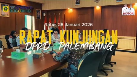 Diskominfo Kabupaten Bogor Terima Kunjungan DPRD Kota Palembang dalam Rangka Berbagi Pengalaman Pengelolaan Informasi Publik