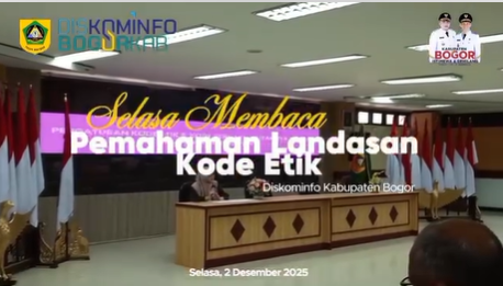 Selasa membaca kali ini, Diskominfo mengangkat topik Pemahaman Landasan Kode Etik