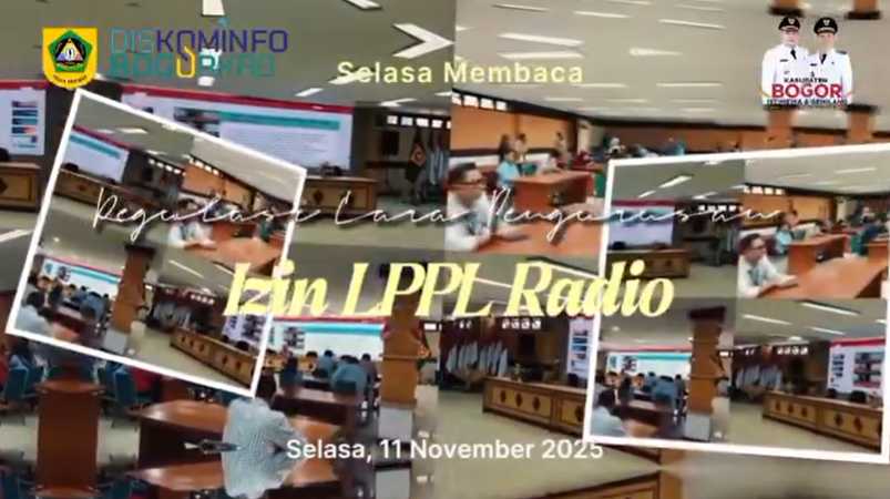Selasa Membaca kalii ini mengangkat tema “Regulasi dan Cara Pengurusan Izin LPPL Radio.”