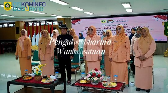 Dengan penuh sukacita dan rasa syukur, Pengukuhan Pengurus Dharma Wanita Persatuan Unit Perangkat Daerah se-Kabupaten Bogor