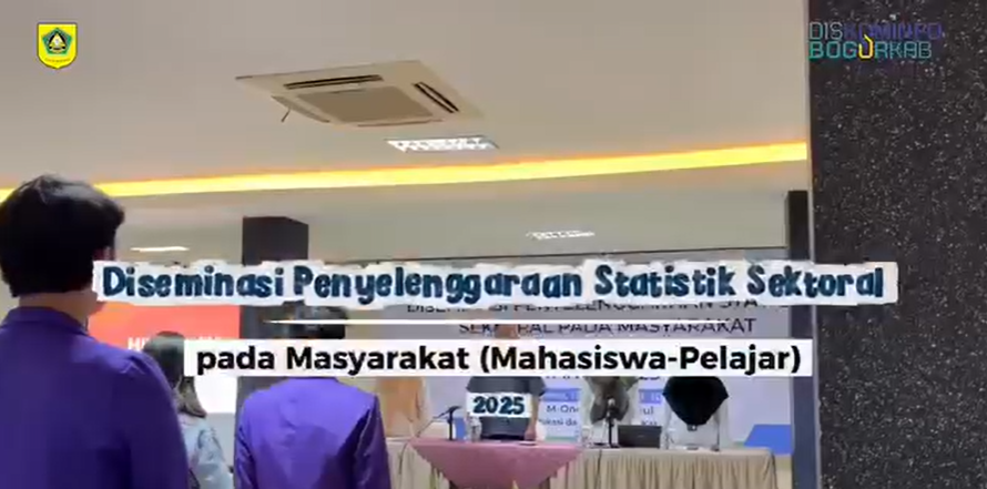 Diseminasi Penyelenggaraan Statistik Sektoral Pada Masyarakat (Mahasiswa/Pelajar)