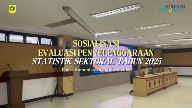 Sosialisasi Evaluasi Penyelenggaraan Statistik Sektoral (EPSS) Tahun 2025