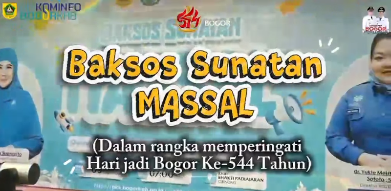 TP-PKK Kabupaten Bogor Bersama RSUD Bhakti Padjajaran Salurkan Baksos dan Sunat Ratusan Anak, Meriahkan HJB ke-544