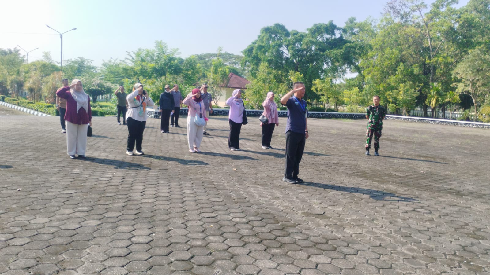 Diskominfo Kabupaten Bogor Lakukan Gladi Resik Upacara Harkitnas ke-118, Untuk Dukung Sukseskan Peringatan Hari Kebangkitan Nasional