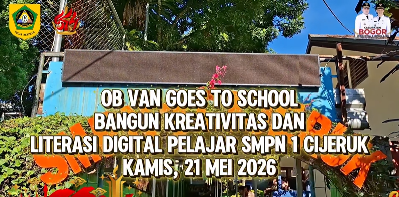 Keseruan Siswa SMPN 1 Cijeruk Belajar Siaran Radio Langsung dari Mobil OB Van Teman FM!