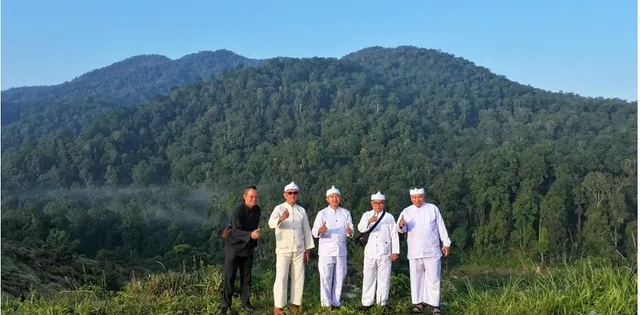 Kepala Diskominfo Kabupaten Bogor Beserta Jajaran Hadiri Upacara Hari Jadi Bogor ke-544 di Citalahab Malasari