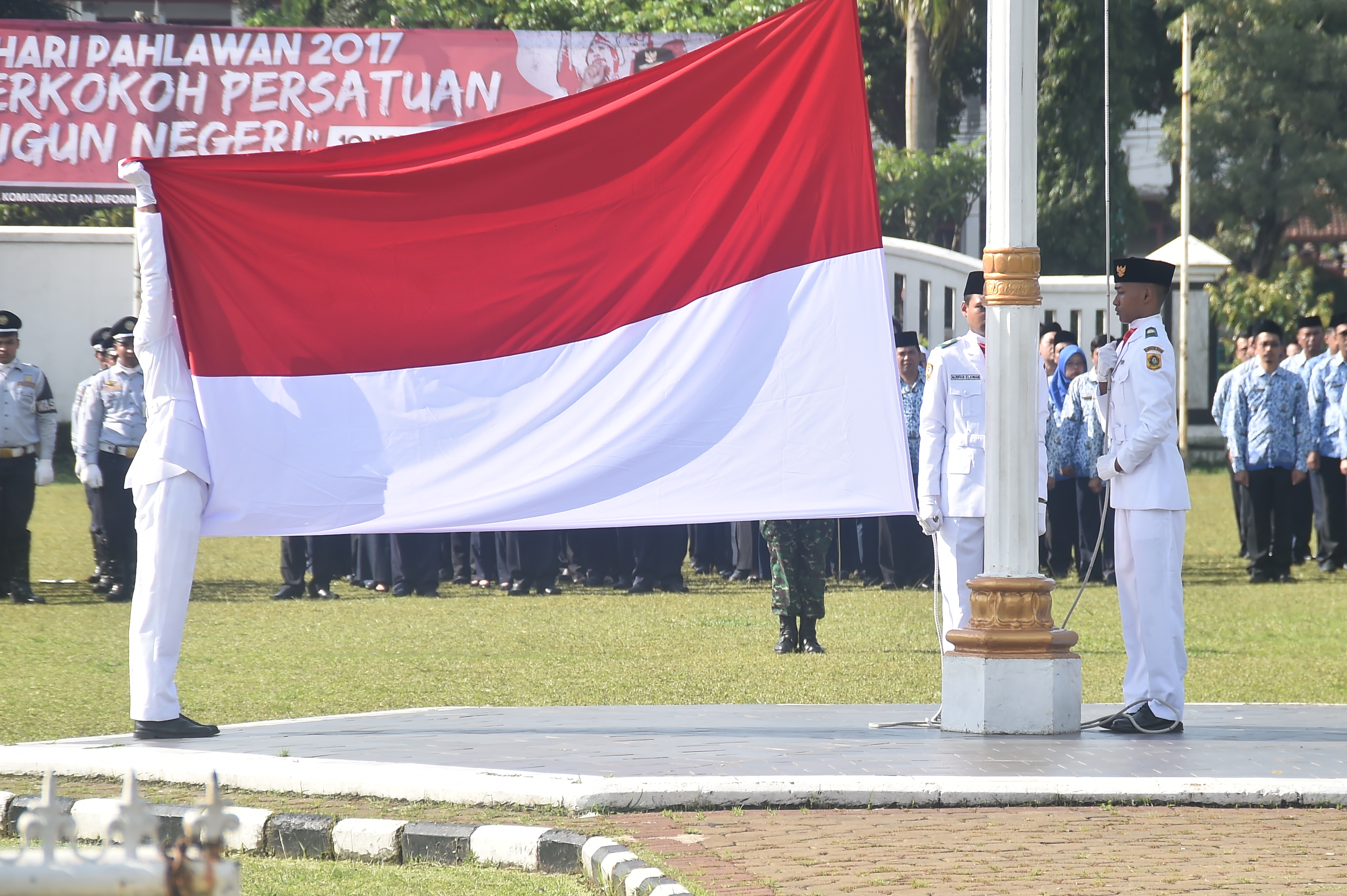 Bupati Bogor Pimpin Upacara Hari Pahlawan Tingkat Kabupaten Bogor