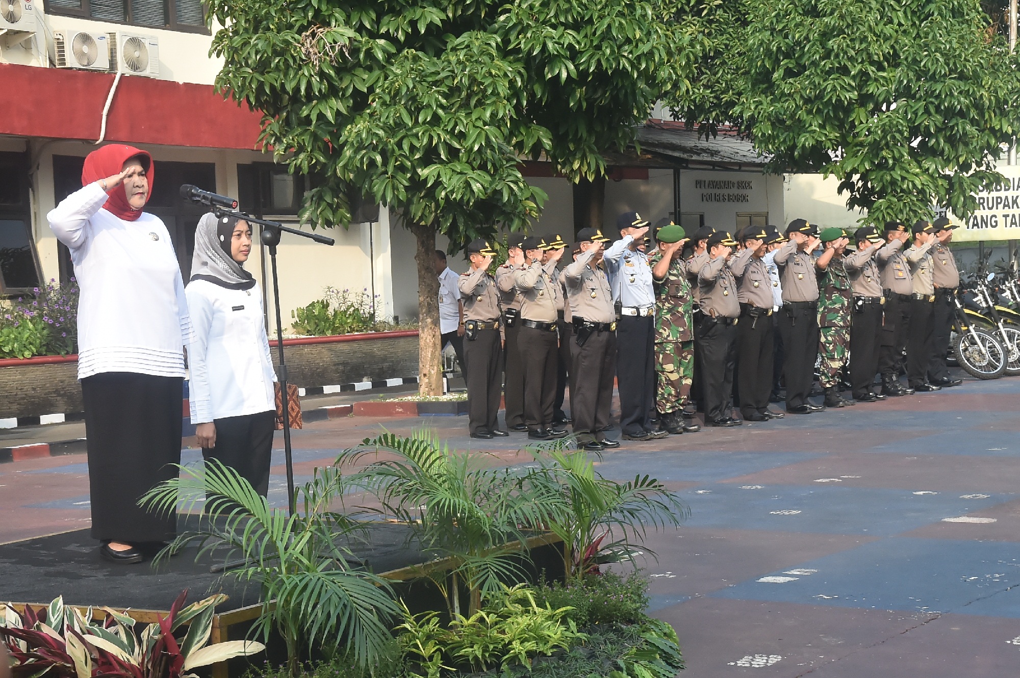 Bupati Bogor Pimpin Apel Gelar Pasukan Operasi Ketupat 2018 Tingkat Kab Bogor