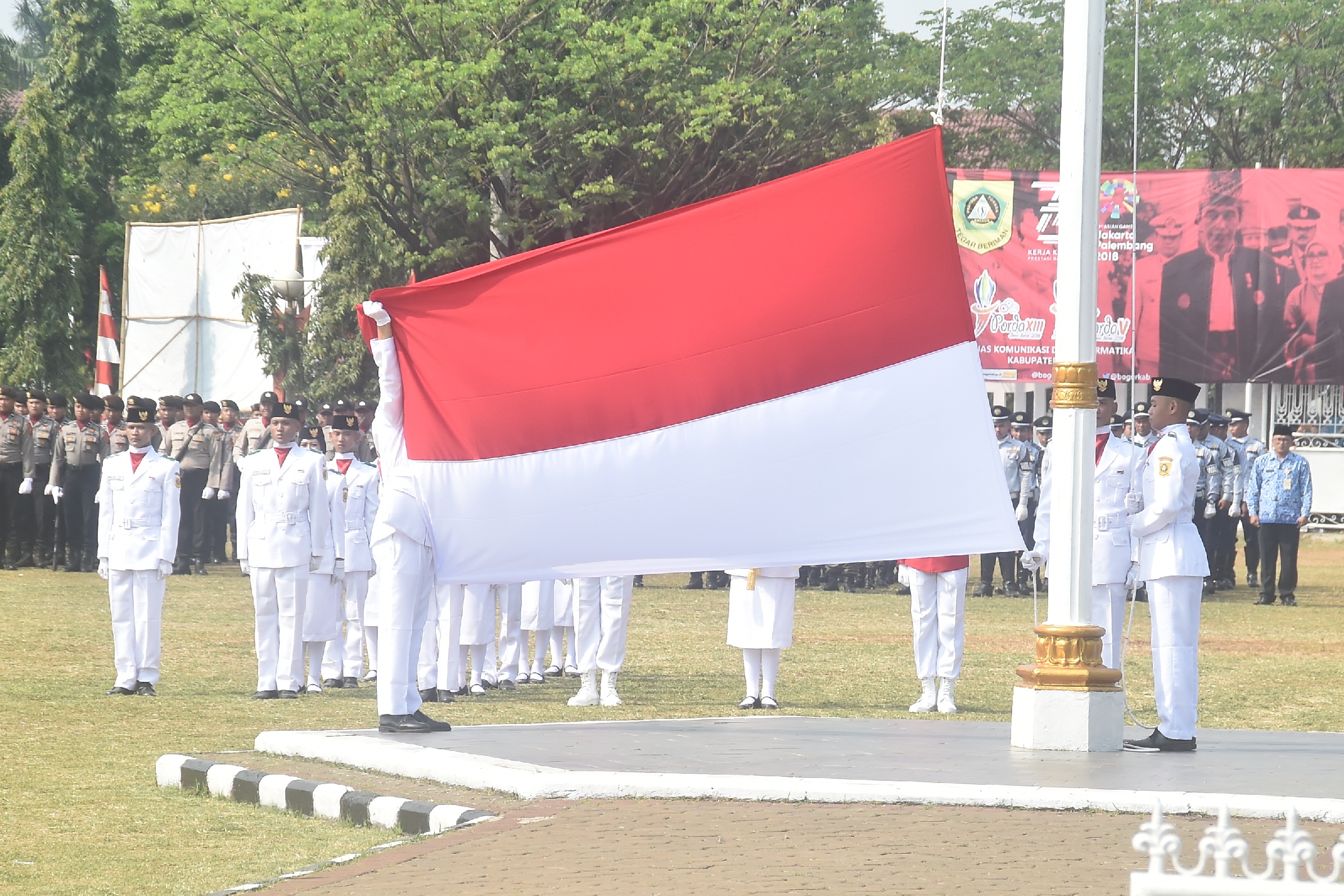 Nurhayanti Pimpin Upacara HUT RI Ke 73 Tahun Tingkat Kabupaten Bogor Nurhayanti Pimpin Upacara HUT RI Ke 73 Tahun Tingkat Kabupaten Bogor
