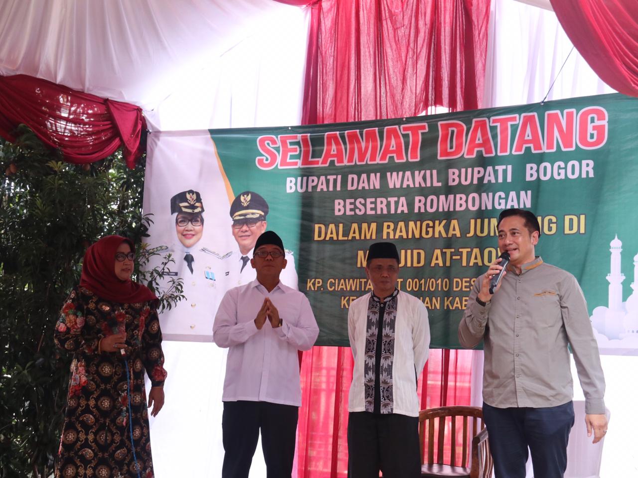 Ade Yasin Janji Memakmurkan Masjid-masjid di Kabupaten Bogor Ade Yasin Janji Memakmurkan Masjid-masjid di Kabupaten Bogor