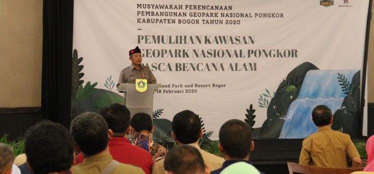 Sekda Kabupaten Bogor Buka Musrembang Geopark Nasional Pongkor Tahun 2020 Sekda Kabupaten Bogor Buka Musrembang Geopark Nasional Pongkor Tahun 2020