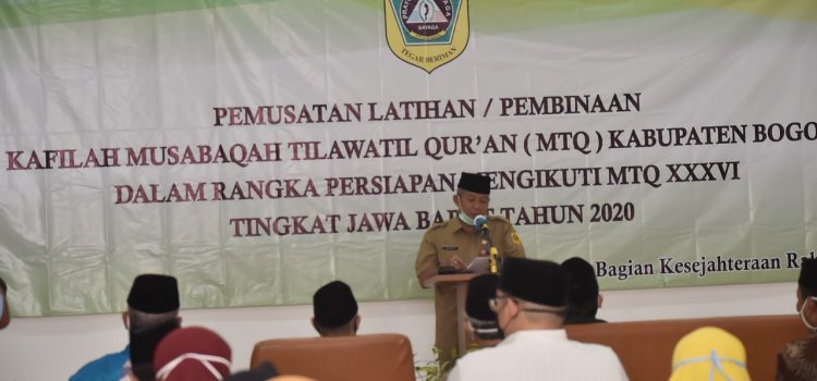 Kabupaten Bogor Matangkan Pembinaan Kafilah untuk Hadapi MTQ Ke XXXVI Tingkat Provinsi Jawa Barat Kabupaten Bogor Matangkan Pembinaan Kafilah untuk Hadapi MTQ Ke XXXVI Tingkat Provinsi Jawa Barat