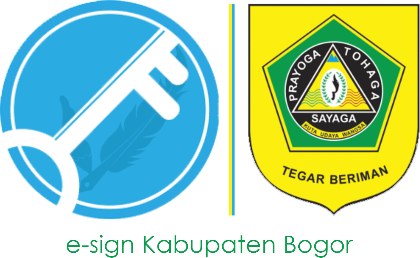 Logo Esign Bogorkab – Diskominfo