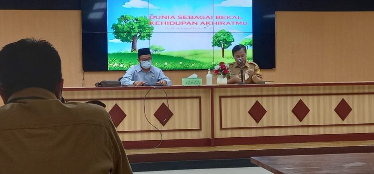 Tingkatkan Rasa Syukur Ditengah Pandemi Covid-19 Diskominfo Gelar Pengajian Ramadhan Tingkatkan Rasa Syukur Ditengah Pandemi Covid-19 Diskominfo Gelar Pengajian Ramadhan